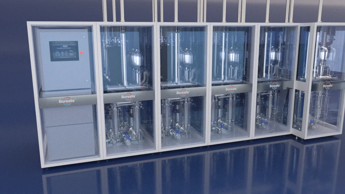 Integrated rack and CDU